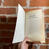 The Mammoth Book of Awesome Comic Fantasy - Edited by Mike Ashley - 2001 1st Carroll & Graf Paperback - Julek Heller Cover