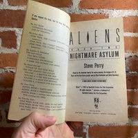 Aliens: Nightmare Asylum - Steve Perry - 1993 Bantam Books Paperback - Dave Dorman Cover