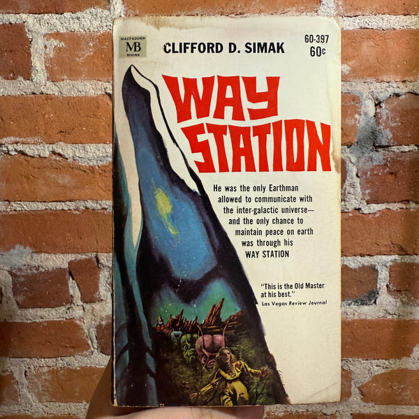 Way Station - Clifford D. Simak - 1969 2nd McFadden Books Paperback - Jack Faragasso Cover