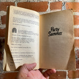 Party Summer - R.L. Stine - 1991 Archcway Paperback - Bill Schmidt Cover