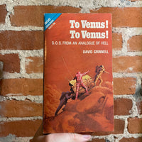 To Venus! To Venus! S.O.S. From An Analogue Of Hell - David Grinnell / The Jester at Scar - E.C. Tubb - Ace Double Paperback