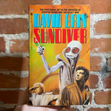 Sundiver - David Brin - 1981  Bantam Paperback - Jim Burns Cover