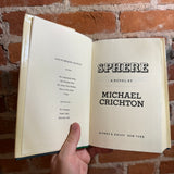 Sphere - Michael Crichton - 1987 BCE Borzoi Hardback - Paul Bacon Cover