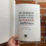 101 Horror Books To Read Before You’re Murdered - Sadie Hartmann - 2023 Page Street Publishing Softcover