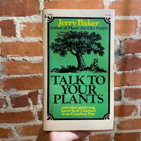 Talk to Your Plants - Jerry Baker - 1974 Pocket Books Paperback