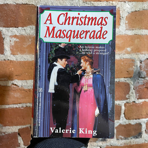 A Christmas Masquerade - Valerie King - 1999 Zebra Books Paperback