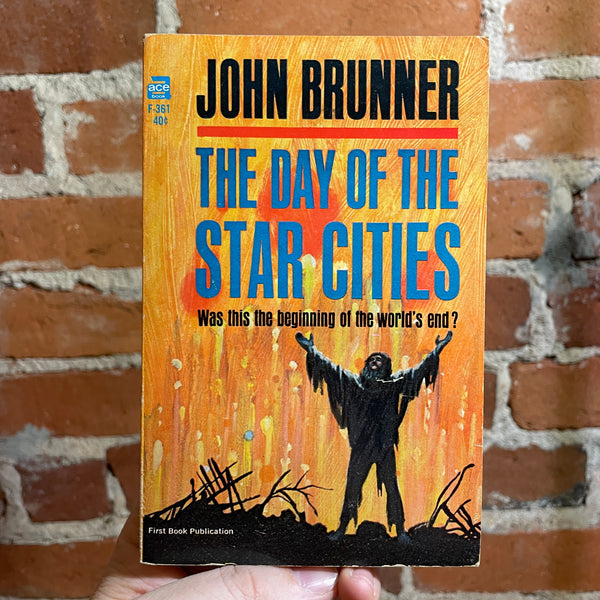 The Day of Star Cities - John Brunner - 1965 Ace Paperback - Jack Gaughan Cover