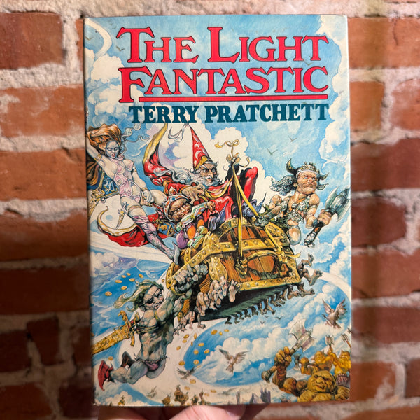The Light Fantastic - Terry Pratchett - 1986 BCE Hardback - Josh Kirby Cover