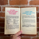 The Early Asimov Book 1 & 2 - Isaac Asimov - Fawcett Crest Books Paperback Bundle