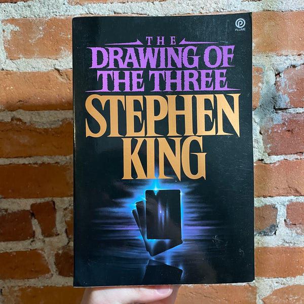 The Drawing of the Three - Stephen King - 1987 Illustrated New American Library Softcover Dark Tower #2