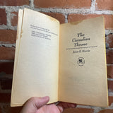 The Carnelian Throne - Janet E. Morris - 1979 Bantam Books Paperback - Bob Larkin Cover