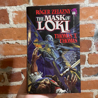The Mask of Loki - Roger Zelazny & Thomas T. Thomas - 1990 Baen Books Paperback - Gary Ruddell Cover