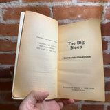 The Big Sleep - Raymond Chandler - 1971 Ballantine Books Paperback - Tom Adams Cover