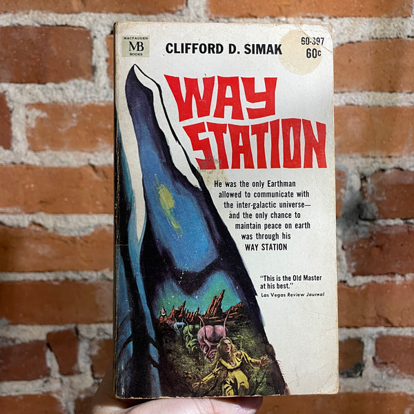 Way Station - Clifford D. Simak - 1969 2nd McFadden Books Paperback - Jack Faragasso Cover