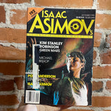 Green Mars - Kim Stanley Robinson - Asimov’s Magazine Sept. 1985 - J.K. Potter Cover