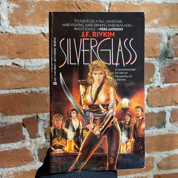 Silverglass - J.F. Rivkin - 1986 Ace Books Paperback - Royo Cover
