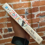 Zodiac - Neal Stephenson - 1995 Bantam Books Paperback - Bruce Jensen Cover