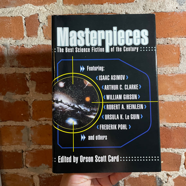 Masterpieces: The Best Science Fiction of the Century - Edited by Orson Scott Card - 2001 Ace Books Hardback (Le Guin, Gibson, Clarke, & more)