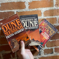 Dune Series Vintage Berkley Books Paperback Bundle (#2-4)