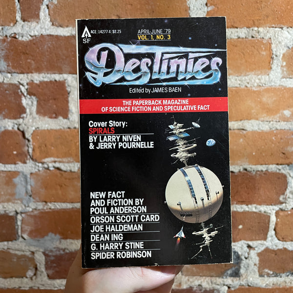 Destinies Vol. 1. No. 3 - April - June 1979 - Spirals - Niven & Pournelle