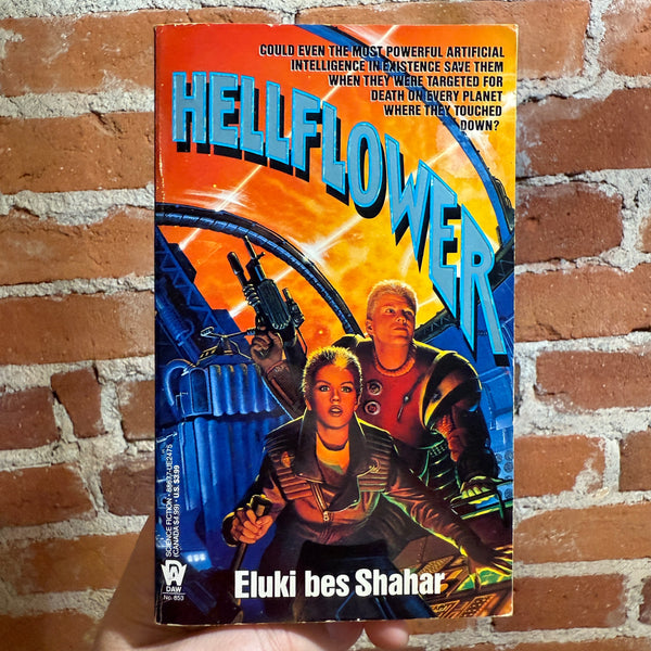 Hellflower - Eluki bes Shahar - 1991 Daw Books Paperback - Nicholas Jainschigg Cover