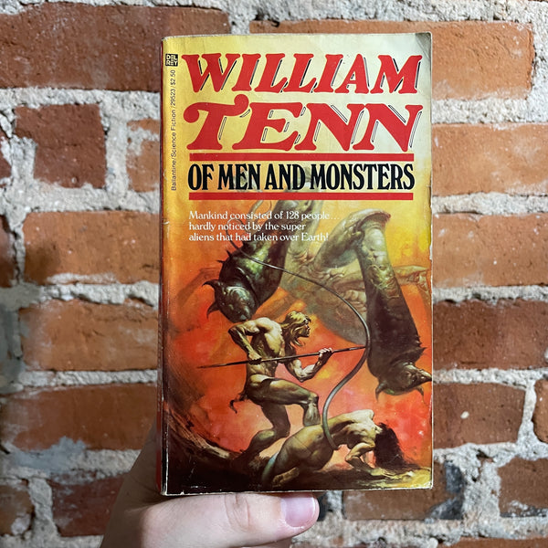 Of Men and Monsters - William Tenn - 1981 3rd Del Rey Paperback - Boris Vallejo Cover
