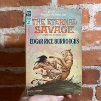 The Eternal Savage - Edgar Rice Burroughs - Ace Books Paperback - Roy G. Krenkel Cover