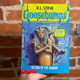 Return of the Mummy Goosebumps - R.L. Stine - 1994 Scholastic Trade Paperback