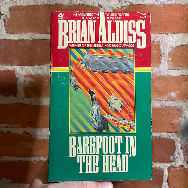 Barefoot In The Head - Brian Aldiss - 1981 1st Avon Books Paperback