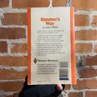 Rimmer’s Way - Jane Corrie - 1977 Harlequin Books Paperback