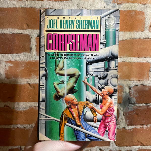 Corpseman - Joel Henry Sherman - 1988 Ballantine Books Paperback - Barclay Shaw Cover