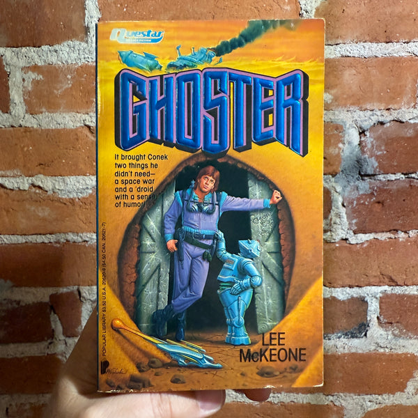Ghoster - Lee McKeone - 1988 Questar Books Paperback - James Warhola Cover