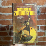 Messengers of Zhuvastou - Andrew J. Offutt - SIGNED 1973 Berkley Medallion Books Paperback - Jeff Jones Cover