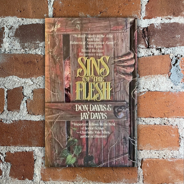 Sins of the Flesh - Don Davis & Jay Davis - 1989 Tor Books Paperback - Stephanie Gerber Cover