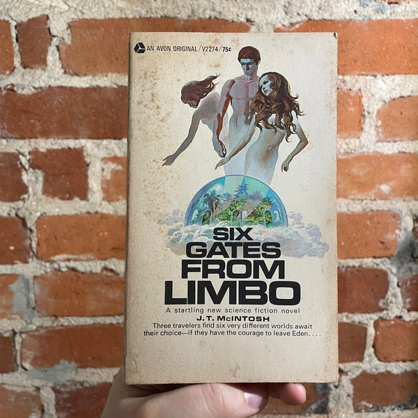Six Gates From Limbo - J.T. McIntosh - 1969 1st Avon Books Paperback