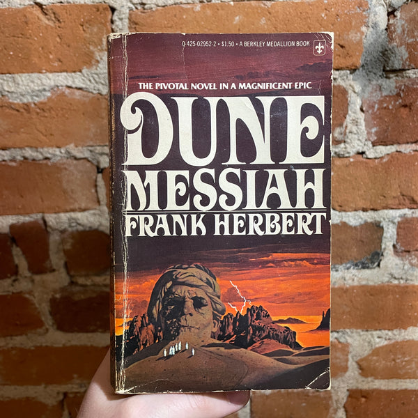 Dune Messiah - Frank Herbert 1975 20th Berkley Medallion Paperback