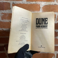 Dune - Frank Herbert - 1990 25th Anniversary Ace Books Paperback Edition - John Schoenherr Cover