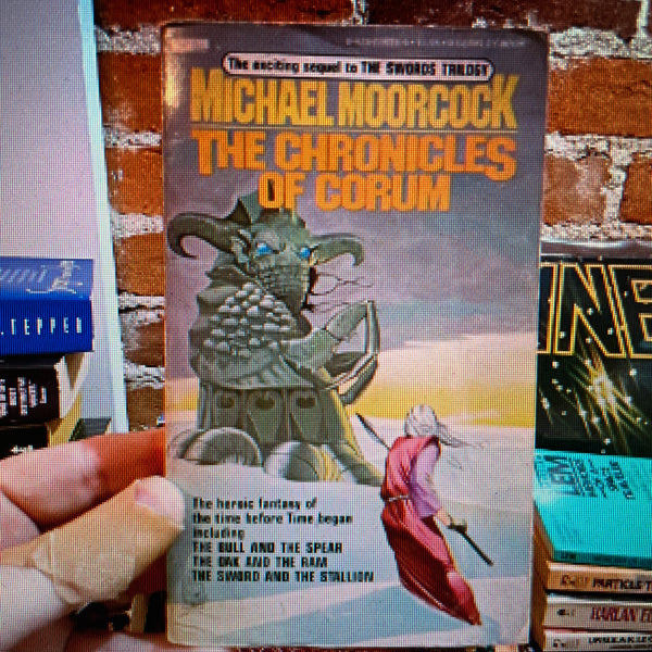The Chronicles of Corum - Michael Moorcock - 1978 Berkley Medallion Paperback - Wayne Barlowe Cover