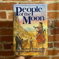 People of the Moon (SIGNED) - W. Michael Gear and Kathleen O’Neil Gear - 2005 1st Ed. Forge Books Hardback