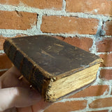 The Communicant’s Companion; or, Instructions and Helps for the Right Receiving of the Lord’s Supper - Matthew Henry - 1747 Glasgow Antique Leatherbound Religious Manual