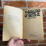The Ballad of Beta-2 - Samuel R. Delany / Emil Petaja 1965 Ace Double Paperback - Ed Valigursky Cover