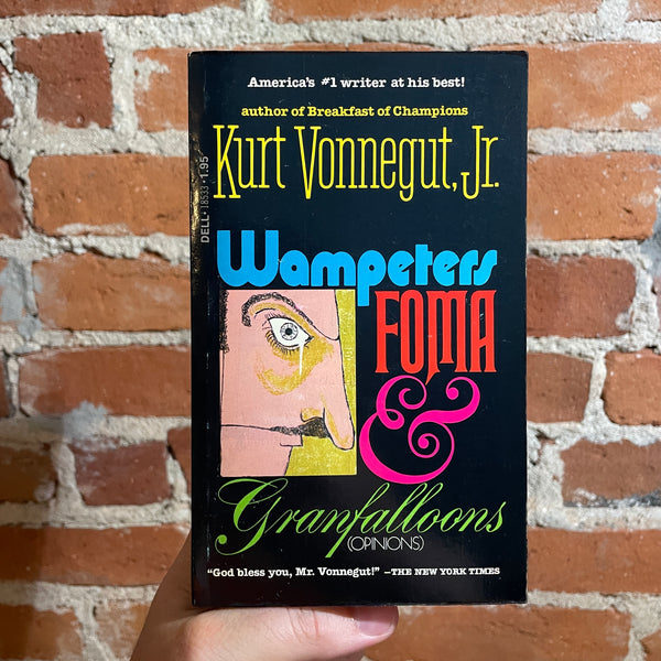 Wampeters, Foma & Granfalloons - Kurt Vonnegut - 1977 4th Dell Books Paperback