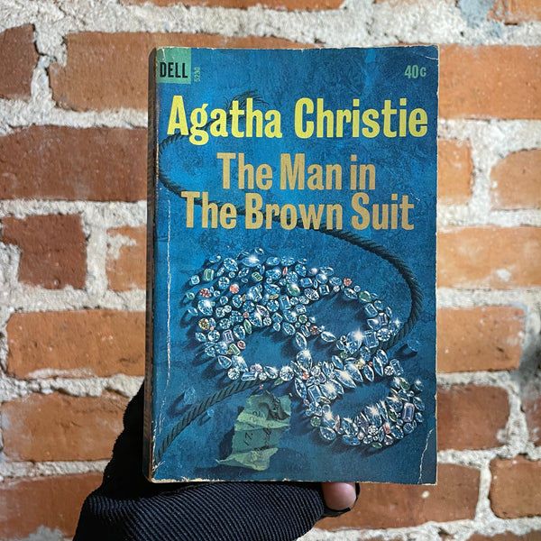 The Man in the Brown Suit - Agatha Christie - 1962 1st Dell Books Paperback