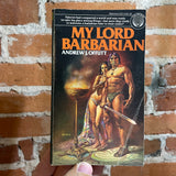 My Lord Barbarian - Andrew J. Offutt - 1977 Ballantine Books - Boris Vallejo Cover