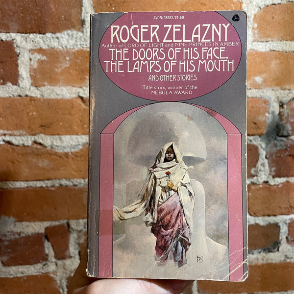 The Doors of His Face, The Lamps of His Mouth - Roger Zelazny - 1974 4th Avon Books Paperback