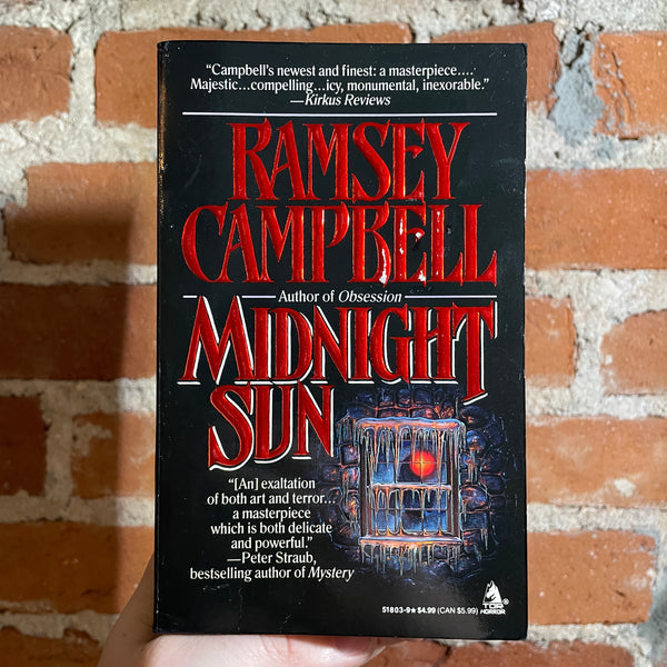Midnight Sun - Ramsey Campbell - 1992 Tor Books Paperback - Tim O’Brien Cover