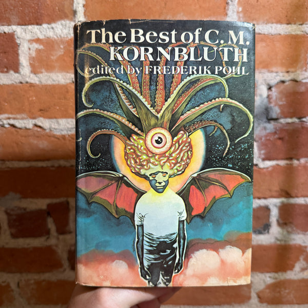 The Best of C.M. Kornbluth - Edited by Frederik Pohl 1976 Hardback - Gary Viskupic Cover