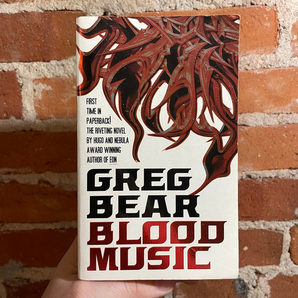 Blood Music - Greg Bear - 2002 iBooks Paperback - Cameron Redwine Cover
