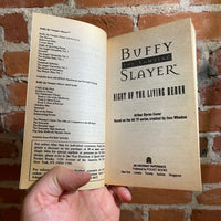 Buffy the Vampire Slayer: Night of the Living Rerun - Arthur Byron Cover - 1998 Archway Paperback