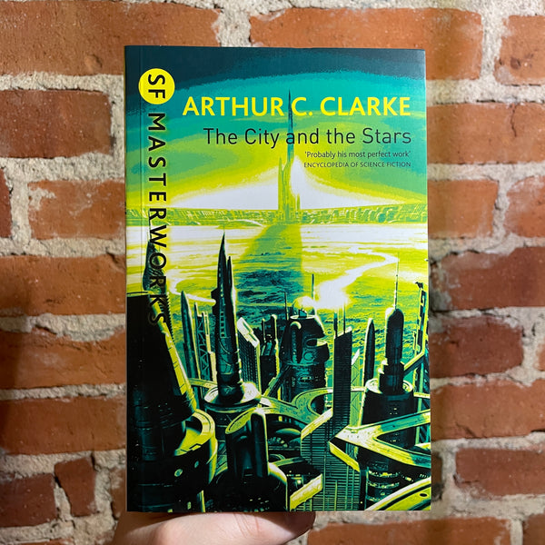 The City and the Stars - Arthur C. Clarke - SF Masterworks Gollancz - Chris Moore Cover